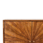 U-Shape Chestnut Sunrise Cabinet